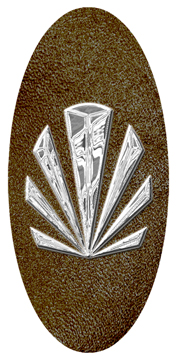 DG5000-602-SL-SH-BR Silver Sunburst Shimmer Brown